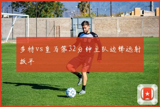 多特vs皇马第32分钟主队边锋远射扳平